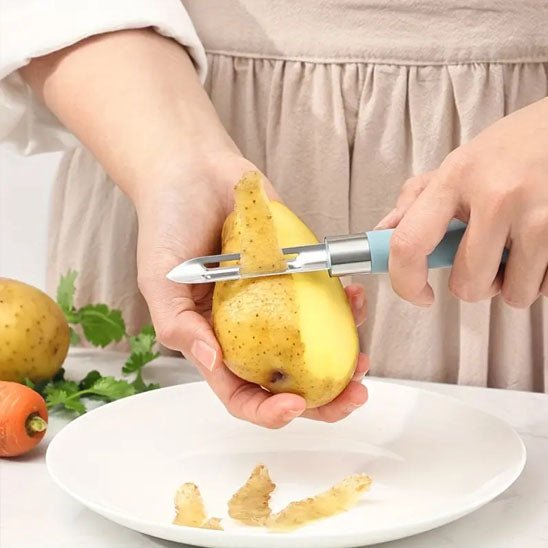 Econome en Acier Inoxydable | Ergopeel - Connection Cuisine