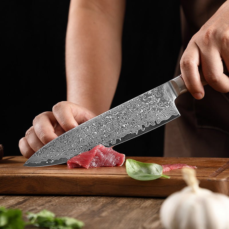 Ensemble de couteau en acier Damas - Connection Cuisine